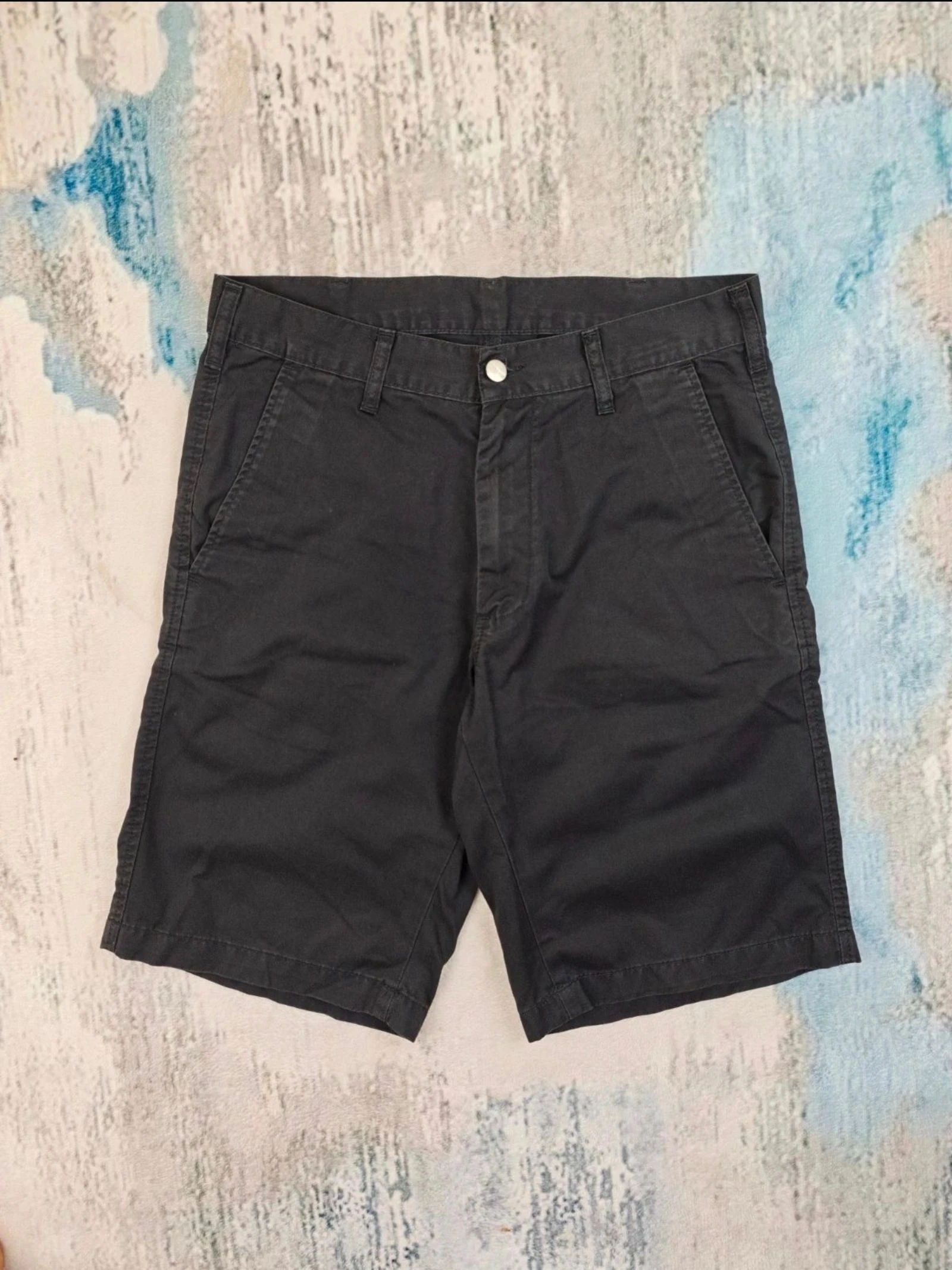 Carhartt Bermuda Chino Masculina Workwear Streetwear Preta Tamanho M – photo 10